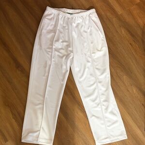 Elegant White Women's Joggers